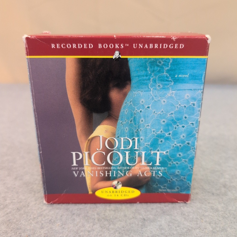 Vanishing Acts Jodi Picoult Unabridged Audiobook 14 CD Set Recorded Books VG - Picture 1 of 2